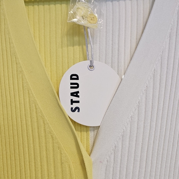 STAUD Shoko Sweater Dress NWT Size M - Picture 5 of 8